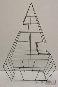 piramide topiary topiari augalu skulptura