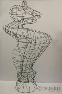 figura topiary topiari augalu skulptura