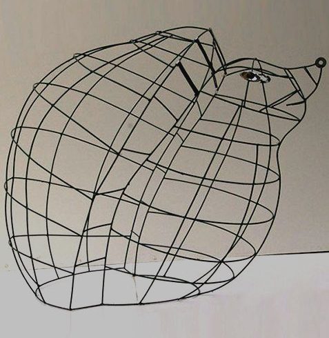 eziukas topiary topiari augalu skulptura