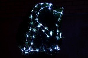topiary glowing dark