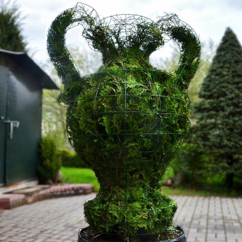topiary topiari vaza skulptura