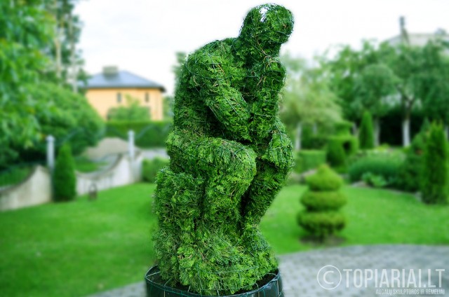 mastytojas topiary topiari augalu skulptura