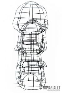grybas remas topiary augalu skulptura